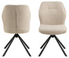 Actona Sedia da pranzo in tessuto Aura 24 Beige