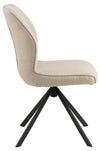 Actona Sedia da pranzo in tessuto Aura 24 Beige