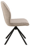 Actona Sedia da pranzo in tessuto Aura 60 Beige