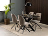 Actona Sedia da pranzo in tessuto Aura 60 Beige