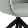 Sedia da pranzo in tessuto Aura Grigio (8)