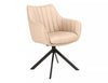 Sedia da pranzo in tessuto Azalia Buffalo Beige