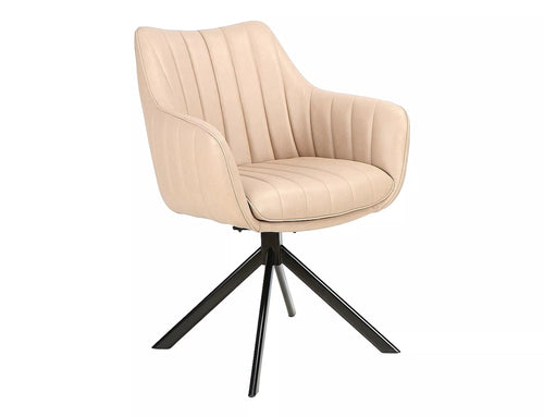 Sedia da pranzo in tessuto Azalia Buffalo Beige