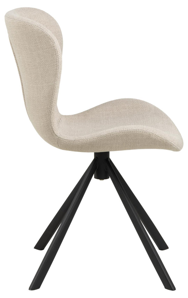 Actona Sedia da pranzo in tessuto Batilda -A1 24 Beige