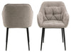 Actona Sedia da pranzo in tessuto Brooke 60 Beige
