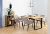 Actona Sedia da pranzo in tessuto Brooke 60 Beige