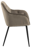 Actona Sedia da pranzo in tessuto Brooke 82AC Beige