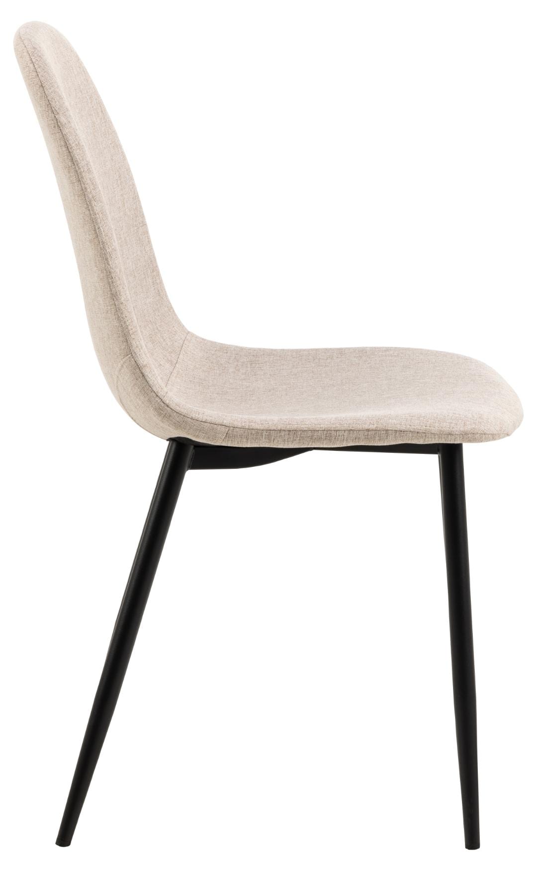 Actona Sedia da pranzo in tessuto Celia Beige