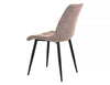 Sedia da pranzo in tessuto Chic Brego Beige (1)