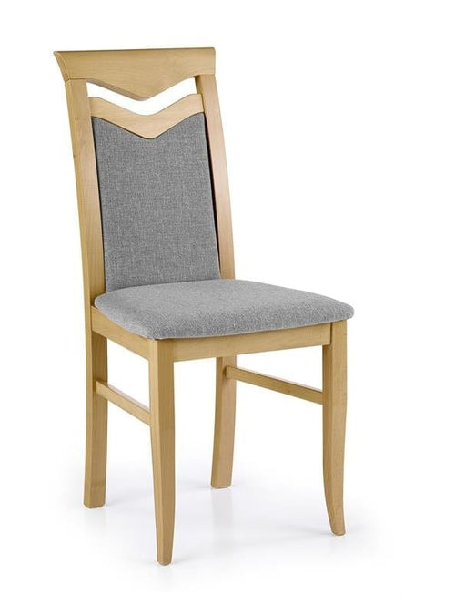 Halmar Sedia da pranzo in tessuto Cinco Grigio