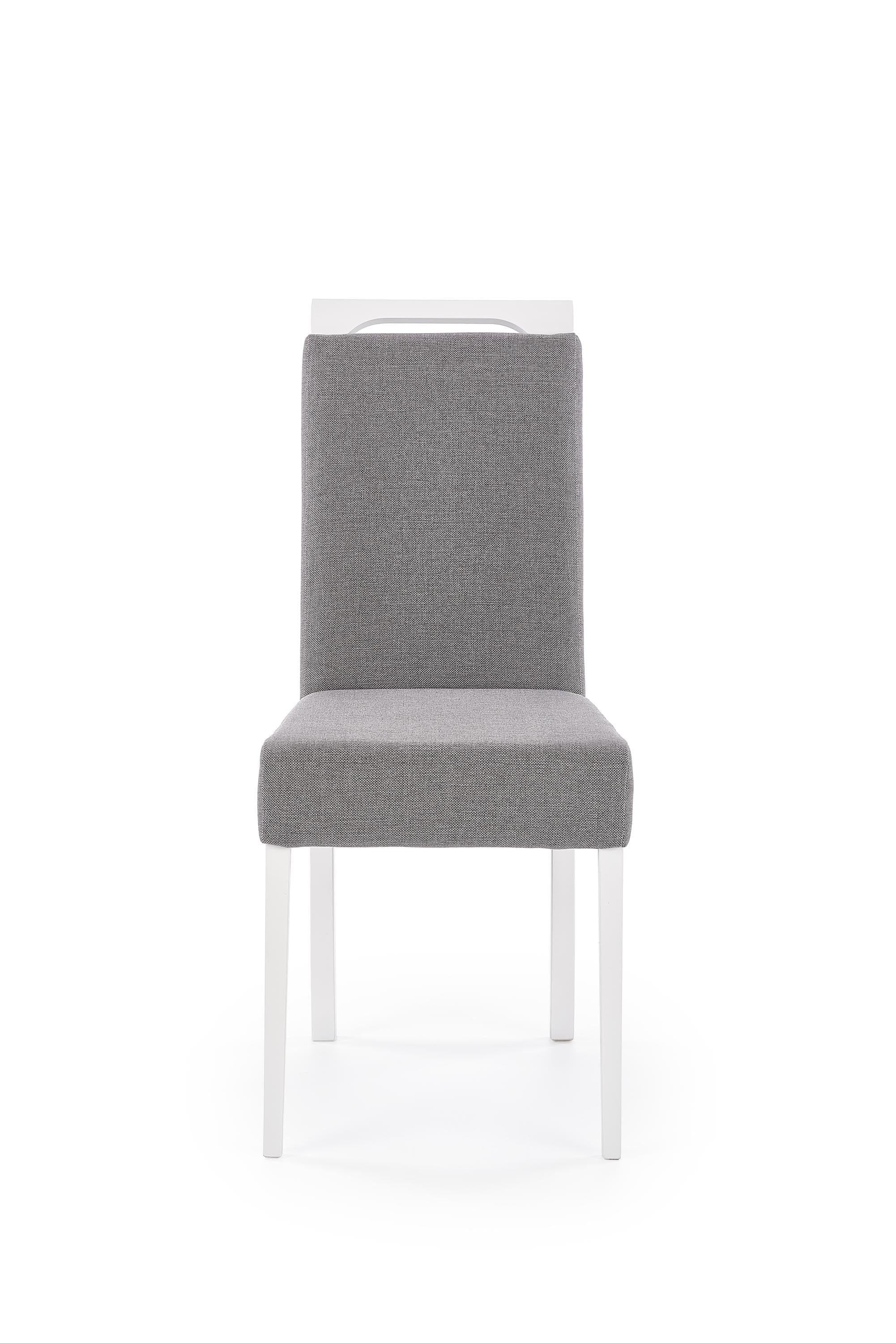 Sedia da pranzo in tessuto Clarinda Grigio (2)