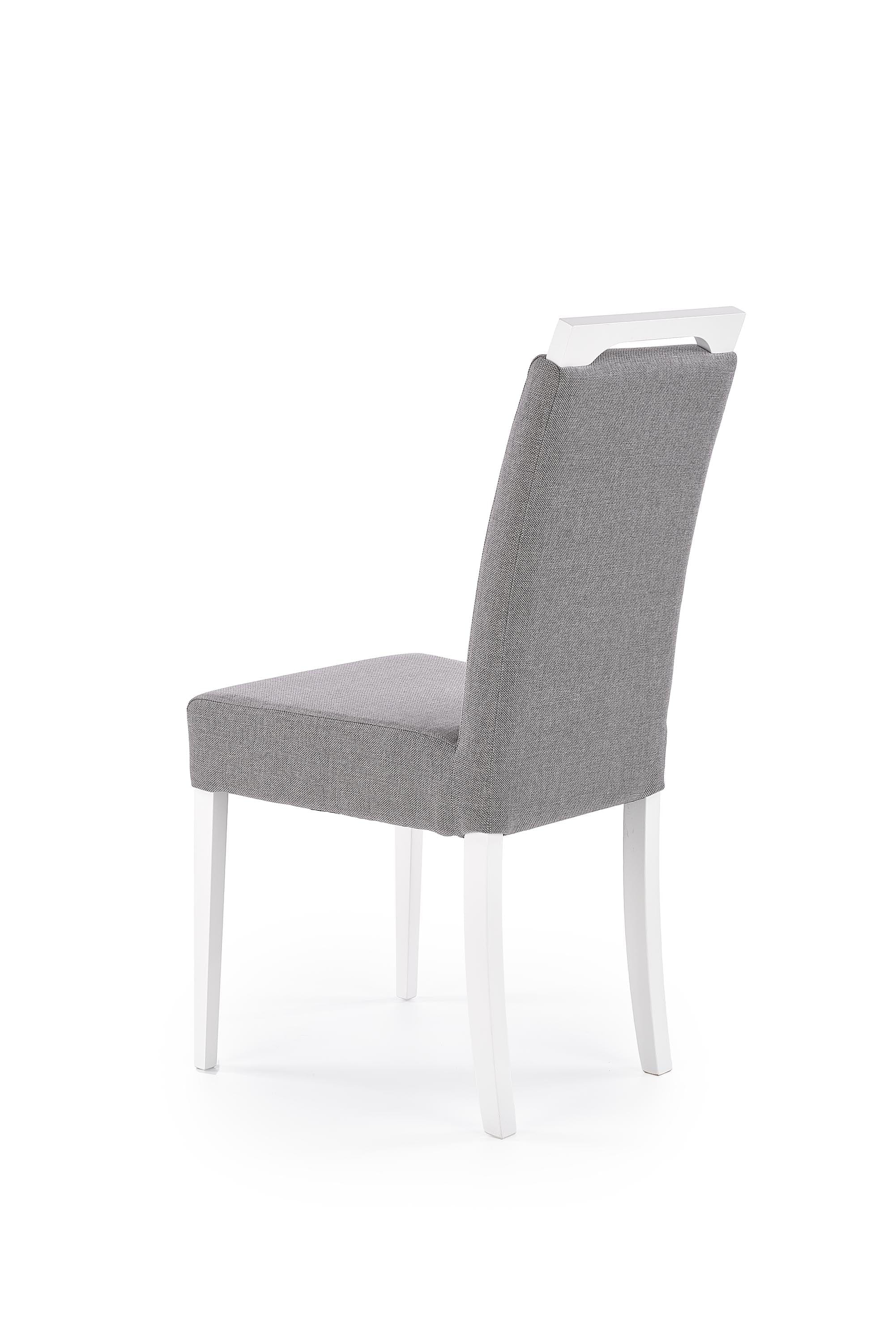 Sedia da pranzo in tessuto Clarinda Grigio (4)