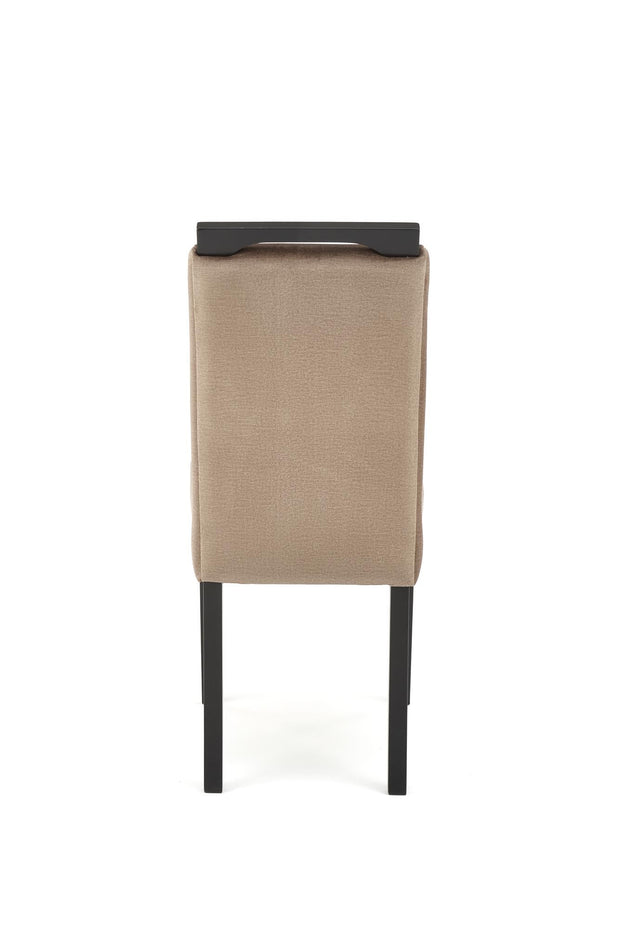 Sedia da pranzo in tessuto Clarion Beige (1)
