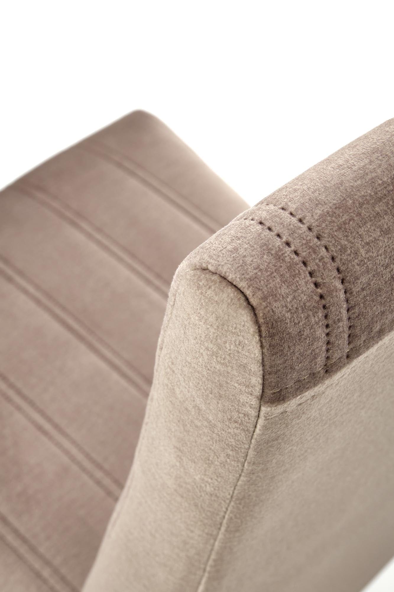 Sedia da pranzo in tessuto Diego 2 Beige (5)