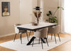 Actona Sedia da pranzo in tessuto Eleanor Beige