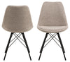 Actona Sedia da pranzo in tessuto Eris Beige