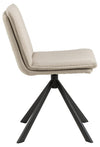 Actona Sedia da pranzo in tessuto Flynn Beige