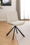 Actona Sedia da pranzo in tessuto Flynn Beige
