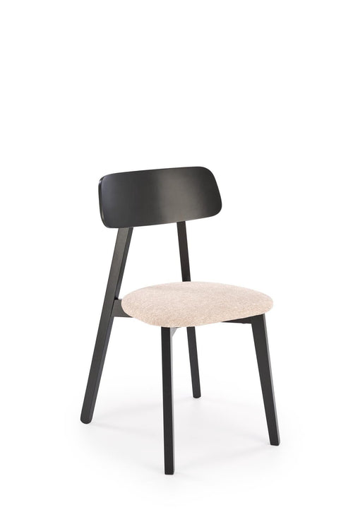 Sedia da pranzo in tessuto Hylo Beige