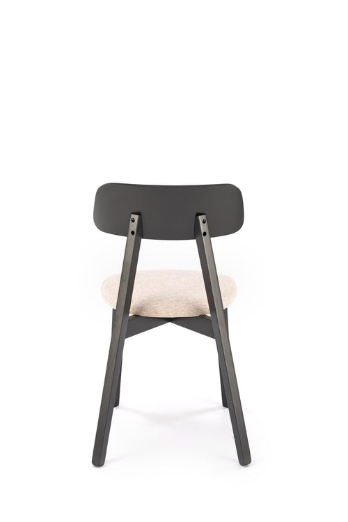Sedia da pranzo in tessuto Hylo Beige (1)
