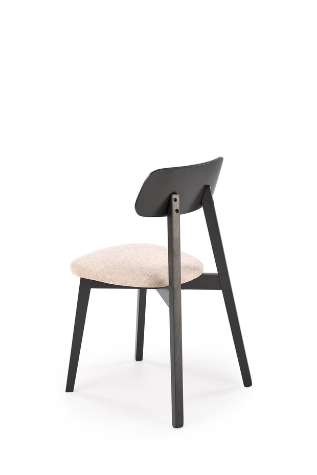 Sedia da pranzo in tessuto Hylo Beige (4)