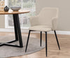 Actona Sedia da pranzo in tessuto Ilsa Beige