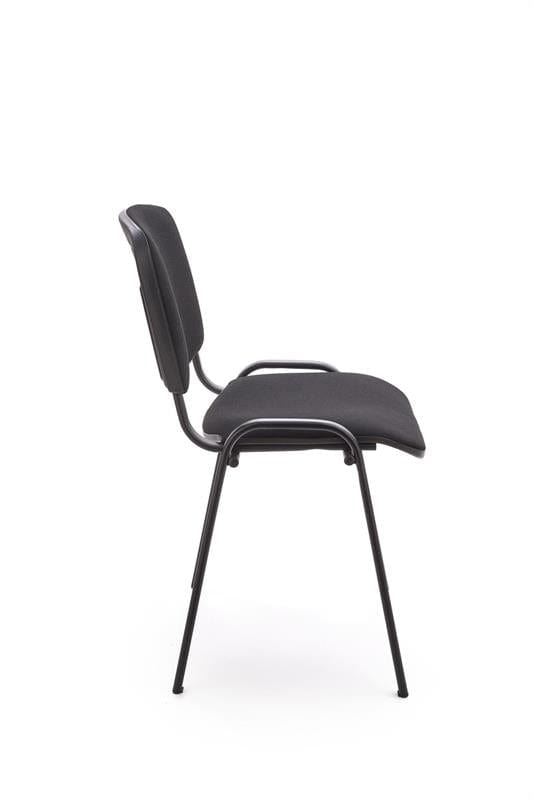 Sedia da pranzo in tessuto Isidor Nero (2)