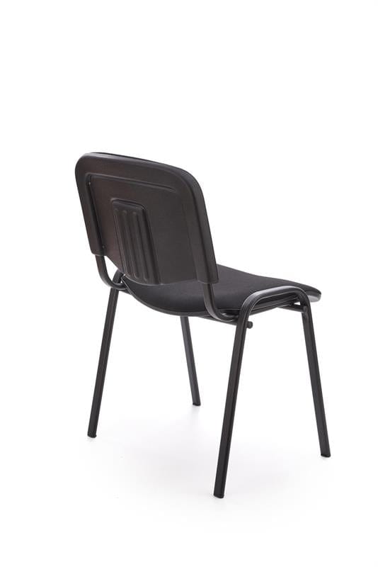 Sedia da pranzo in tessuto Isidor Nero (3)