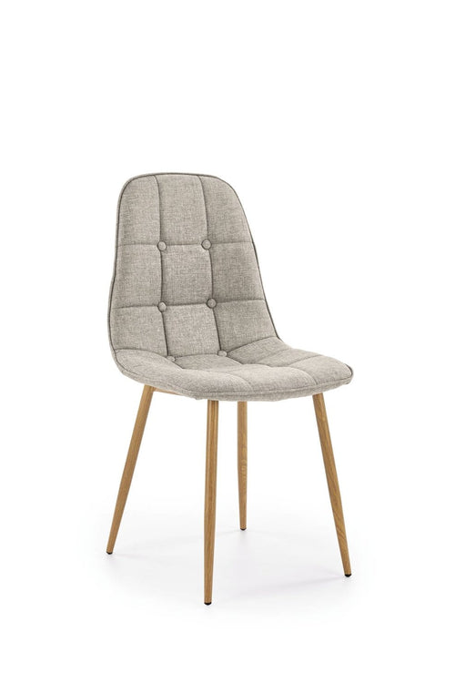 Sedia da pranzo in tessuto K316 Beige