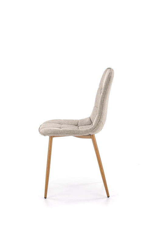 Sedia da pranzo in tessuto K316 Beige (1)