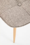 Sedia da pranzo in tessuto K316 Beige (2)