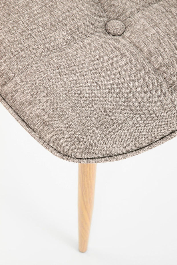 Sedia da pranzo in tessuto K316 Beige (2)