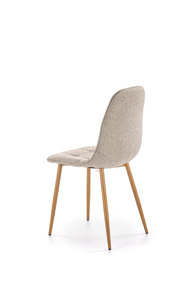 Sedia da pranzo in tessuto K316 Beige (3)