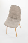 Sedia da pranzo in tessuto K316 Beige (6)
