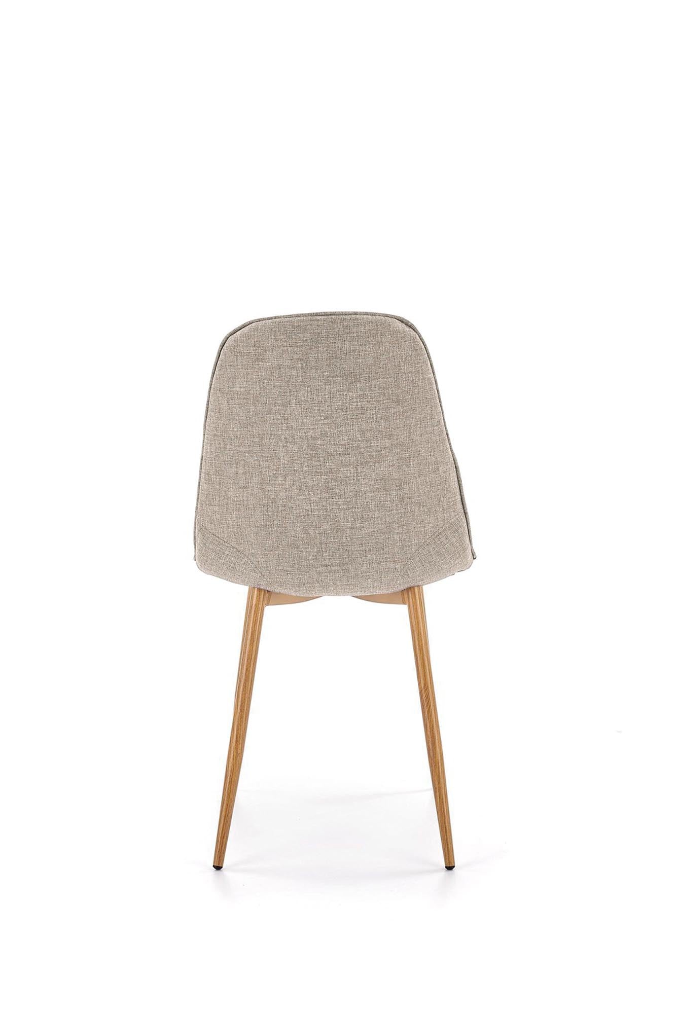 Sedia da pranzo in tessuto K316 Beige (7)