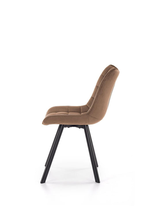 Sedia da pranzo in tessuto K332 Beige (1)