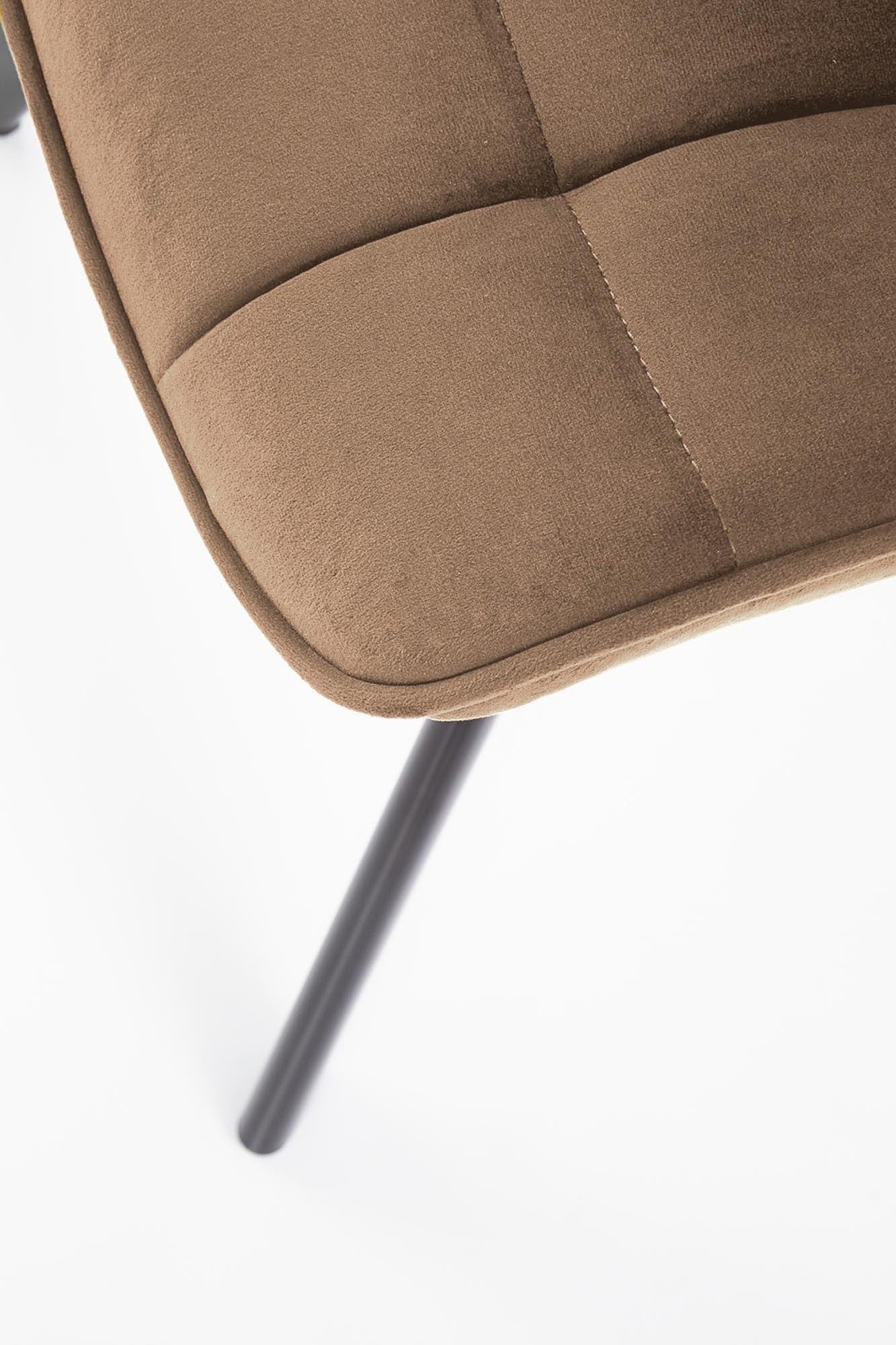 Sedia da pranzo in tessuto K332 Beige (2)