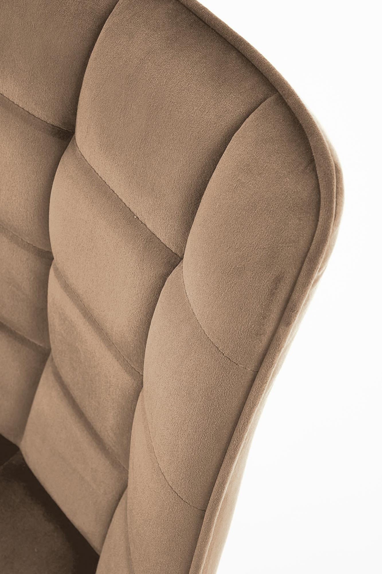 Sedia da pranzo in tessuto K332 Beige (3)
