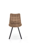 Sedia da pranzo in tessuto K332 Beige (5)