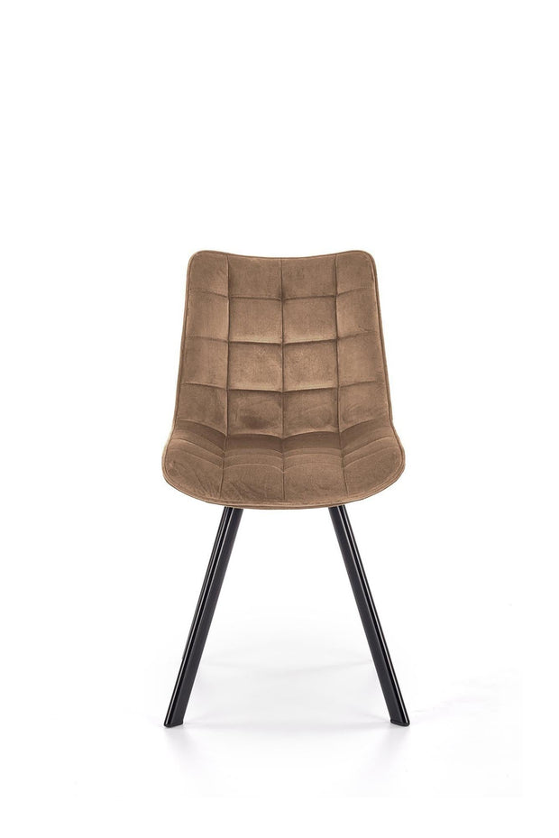 Sedia da pranzo in tessuto K332 Beige (5)