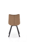 Sedia da pranzo in tessuto K332 Beige (7)