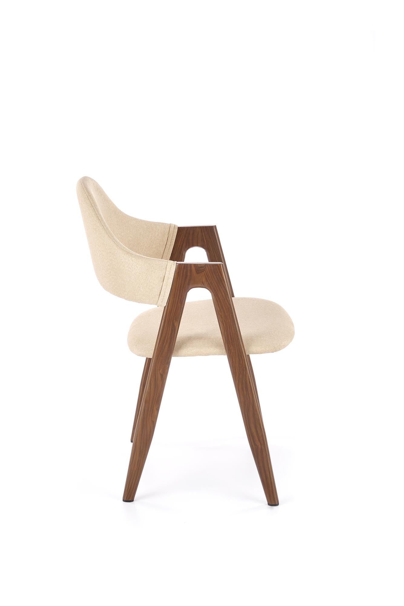Sedia da pranzo in tessuto K344 Beige (2)