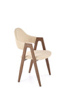 Sedia da pranzo in tessuto K344 Beige (3)