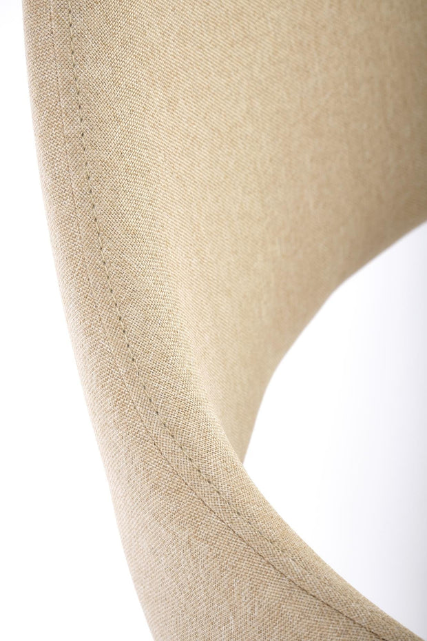 Sedia da pranzo in tessuto K344 Beige (5)