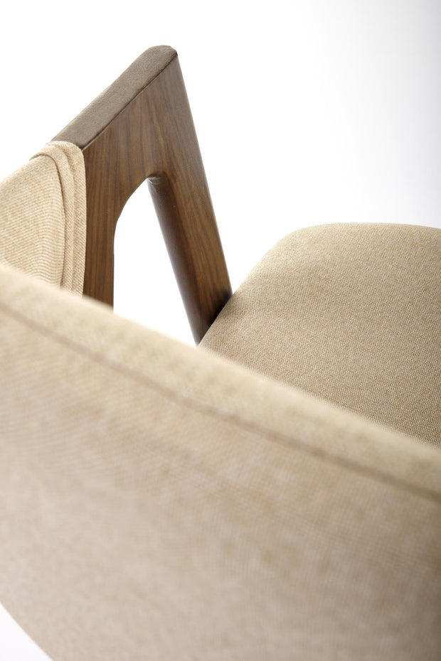 Sedia da pranzo in tessuto K344 Beige (6)
