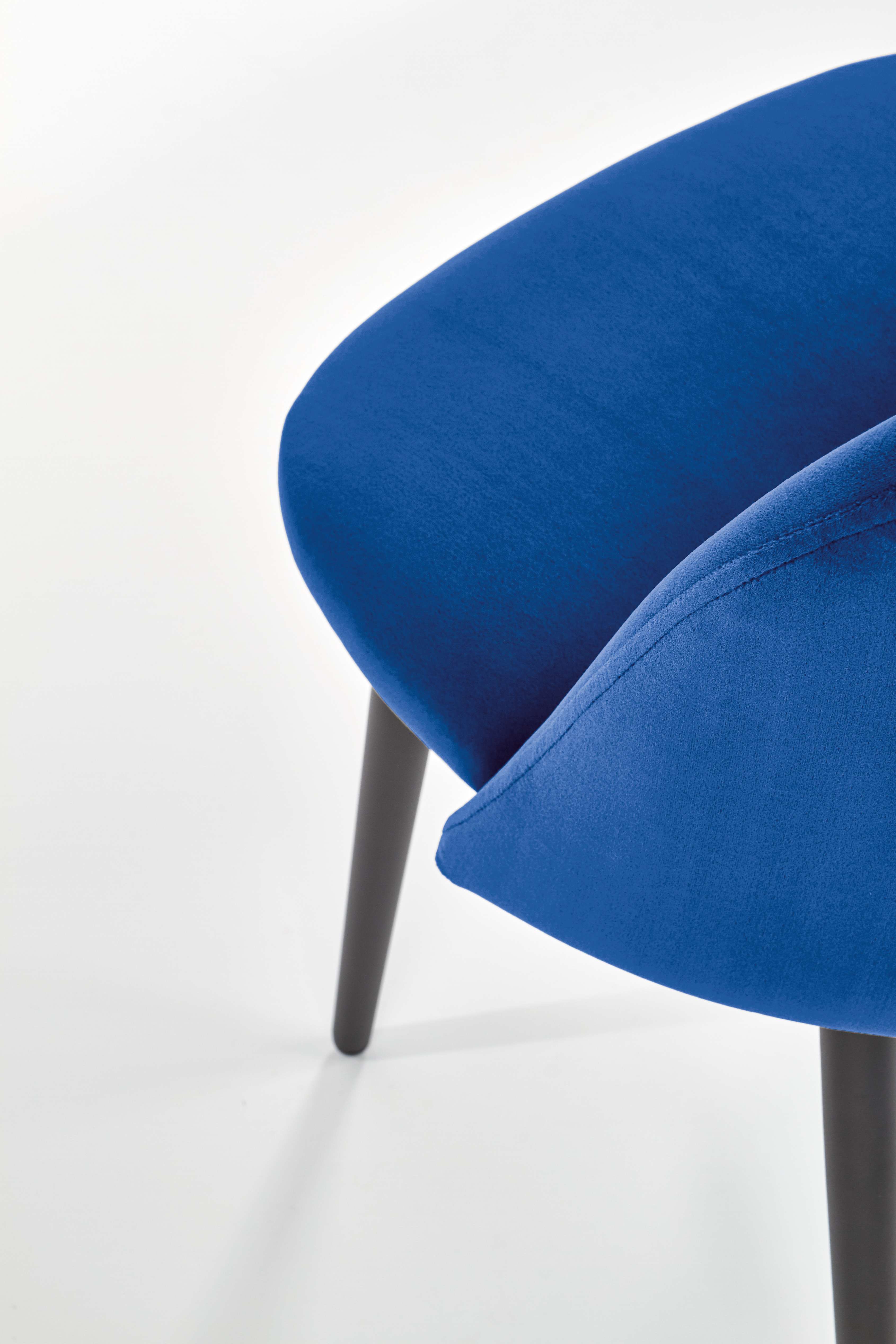 Halmar Sedia da pranzo in tessuto K384 Blu