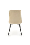 Sedia da pranzo in tessuto K493 Beige (1)