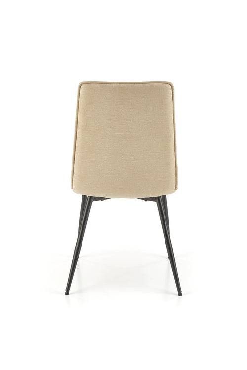 Sedia da pranzo in tessuto K493 Beige (1)