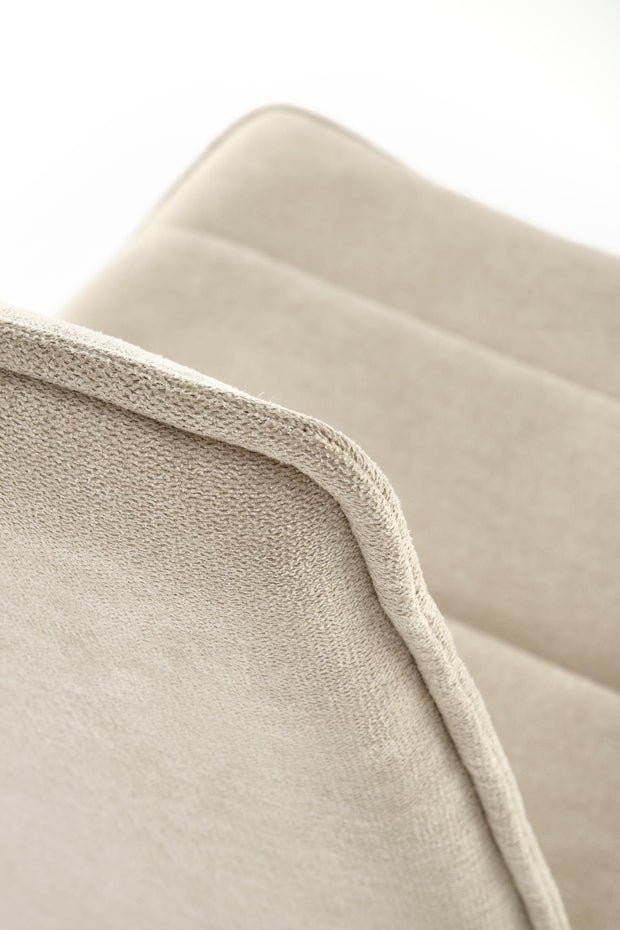 Sedia da pranzo in tessuto K493 Beige (5)