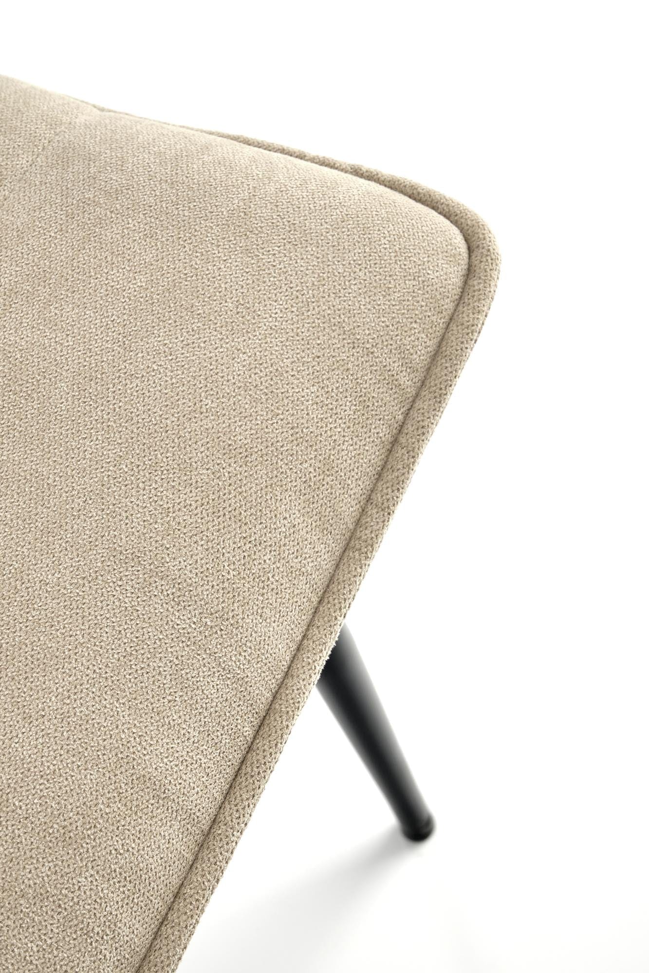 Sedia da pranzo in tessuto K493 Beige (7)